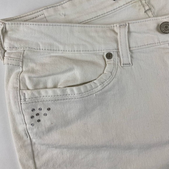Levi’s White Denim Jeans. Leggings.  Jeggings. Skinny. Size 17. Super cute! - Picture 8 of 12